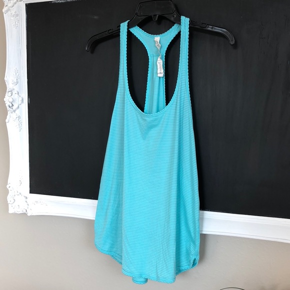 racerback flowy tank